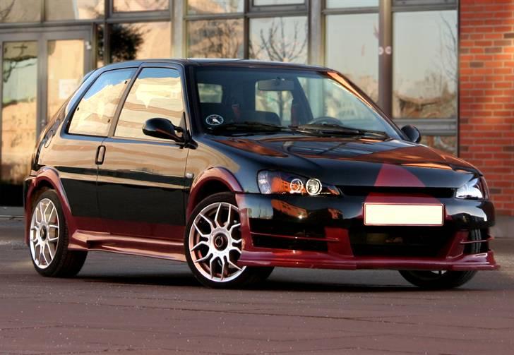 106 XS bygget om ;) - Så fik vi samlet den og skudt et billede. billede 30