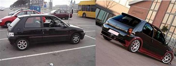 106 XS bygget om ;) - Før og efter billede. billede 1