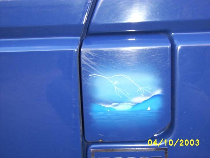 T4 projekt. - Havde maleri på tankdækslet. billede 2