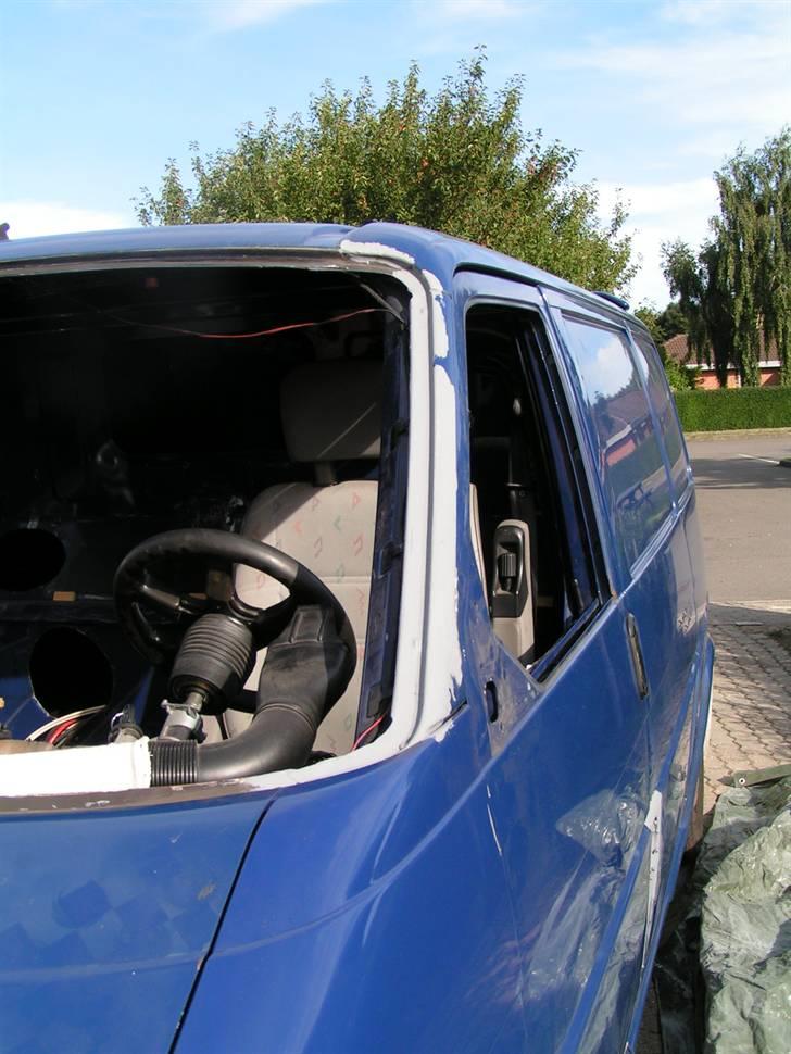 T4 projekt. - A-stolperne efter der er lavet rust billede 7