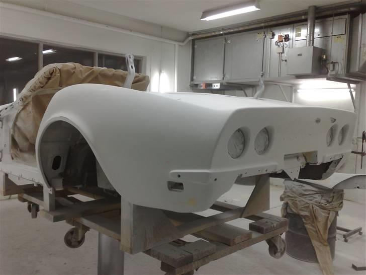 Corvette stingray lakering´s projekt - Slebet og klar til fuller.. billede 48