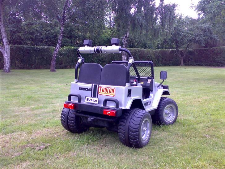 Gejlet El-bil til ungerne - Trailer baglygter som virker ! billede 3