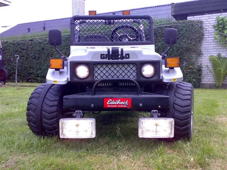 Gejlet El-bil til ungerne - Jaja og tågelygter skulle der jo også på... hehe.. alt virker billede 6