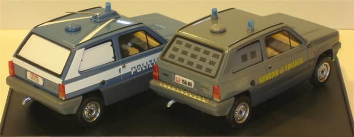 Mine 1:43 modelbiler - FIAT Panda "Guardia di Finanza" & "polizia", Brumm billede 66