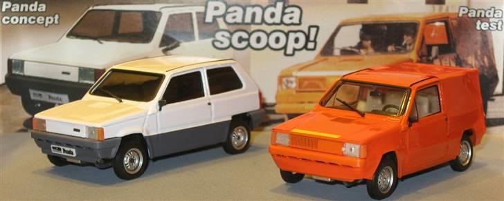Mine 1:43 modelbiler - 1979 FIAT Panda "Giugiaro prototipo" & "Testbil", Brumm billede 68