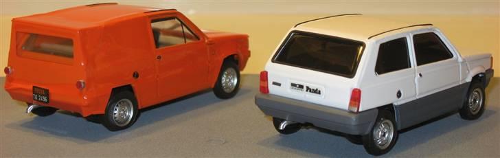 Mine 1:43 modelbiler - 1979 FIAT Panda "Giugiaro prototipo" & "Testbil", Brumm billede 69