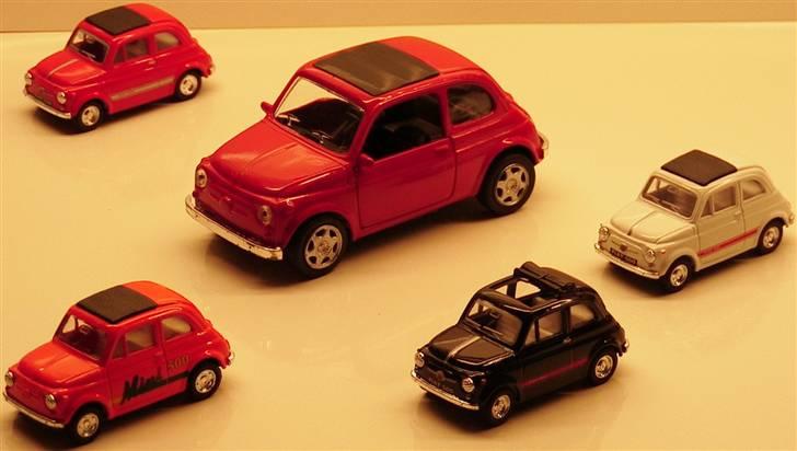Mine 1:43 modelbiler - FIAT 500
(anden scala) billede 72