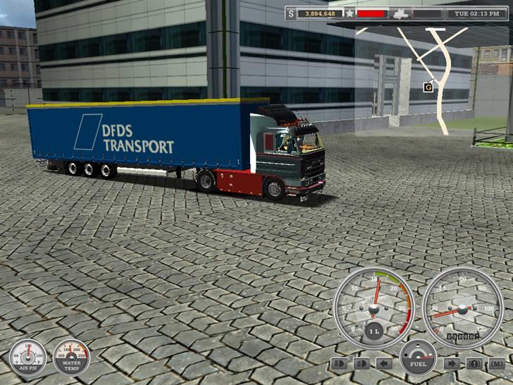 Mine haulin billeder. - Scania 143m 500

Med DFDS trailer billede 3