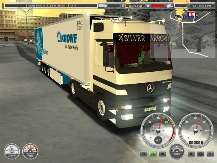 Mine haulin billeder. - Mercedes actros megaspace med krone køletrailer billede 8