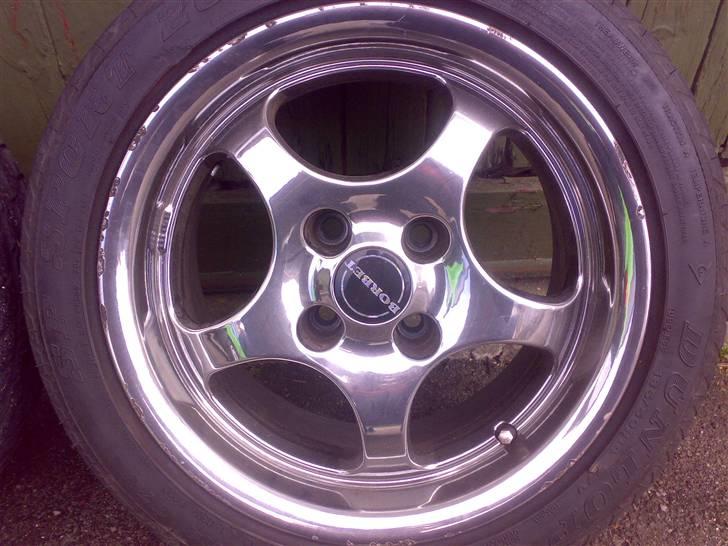 Tysker Fælge samlingen - Borbet T i chrome 7X14 et 25 med 185/50-14 billede 37