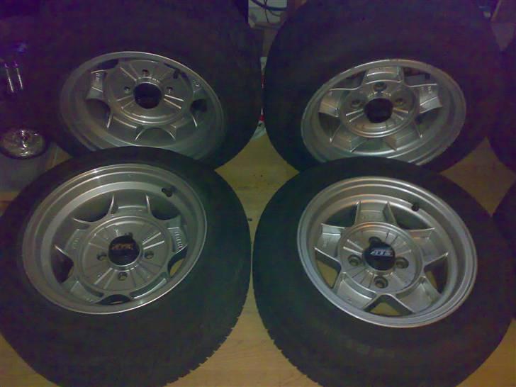 Tysker Fælge samlingen - Ats 7X13 et 03..!! og 8X13 et 1 med 185/60-13 sommer dæk billede 50