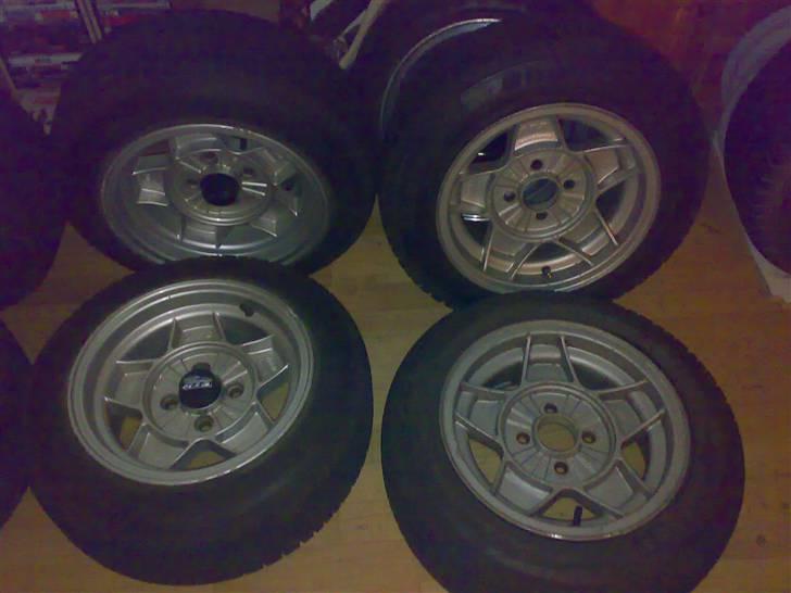 Tysker Fælge samlingen - Ats 6X13 et 13 og 7X13 et 03..!! med 165/65-13 vinter dæk billede 51