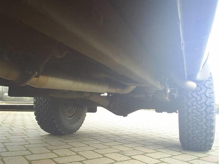 Min Hilux - Ny hjemmelavet udstødning i rustfrit stål, med 2 indvendige gennemstrømnings-potter billede 0