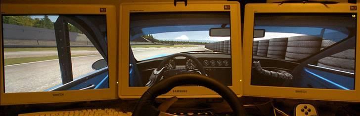 Racerstol Projekt :D - Sådan kommer det til at blive med Th2gp, bare med nogle andre skærme, som har en lidt mindre kant. billede 6