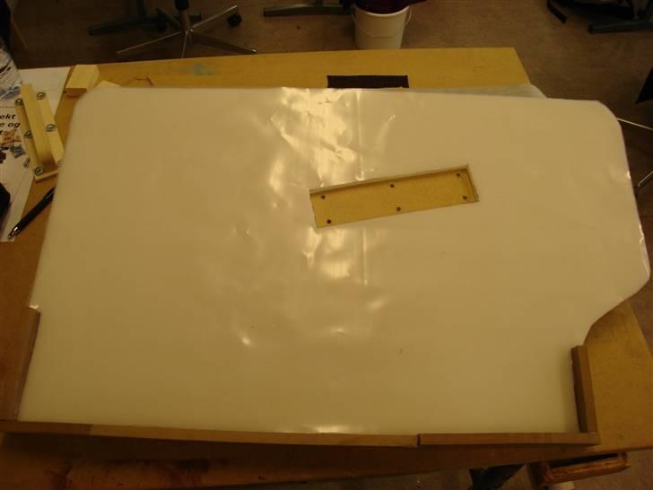 Gammeldags dørside - Med skum (plastikken er dog kun skabelon) billede 2