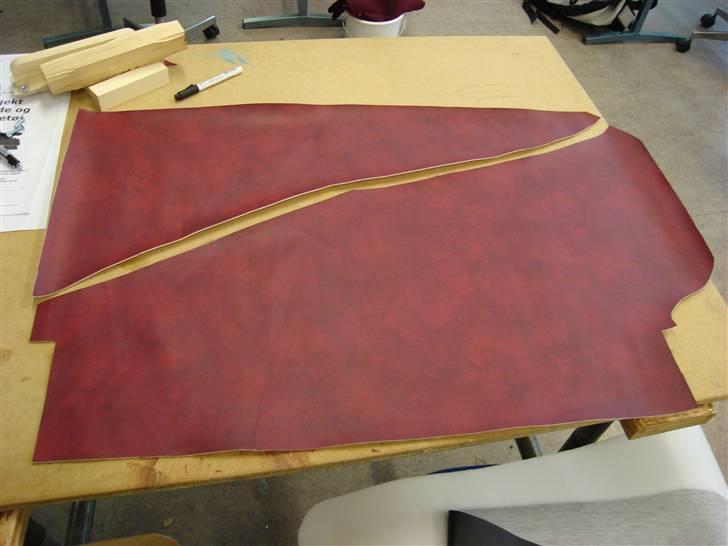 Gammeldags dørside - Plastik klippet ud til dørsiden billede 3