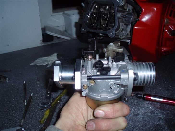Tuning af honda gx160 - Ja her er krabaten så billede 5