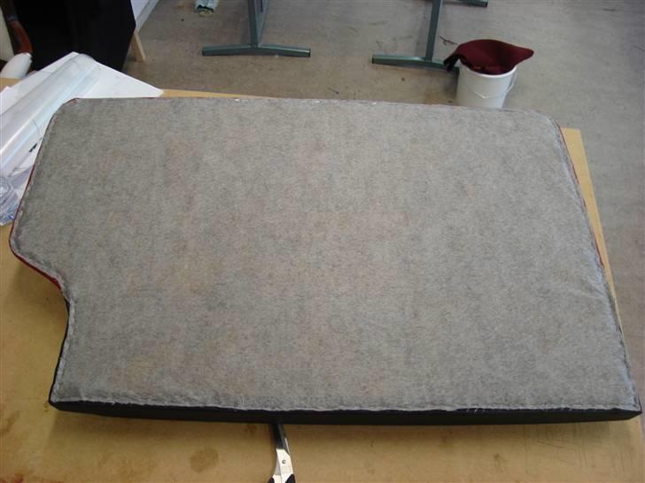 Gammeldags dørside - Fibertex på bagsiden billede 23