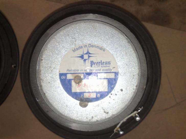 Bandpass Sub med 6" peerless - Dansk Kvali.. skønt.. billede 4