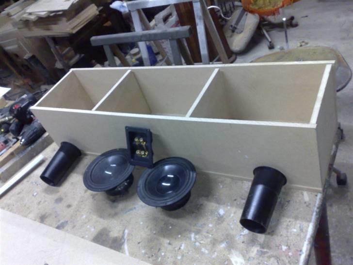Bandpass Sub med 6" peerless - Det hele er sådan på ca udregninger hehe billede 8