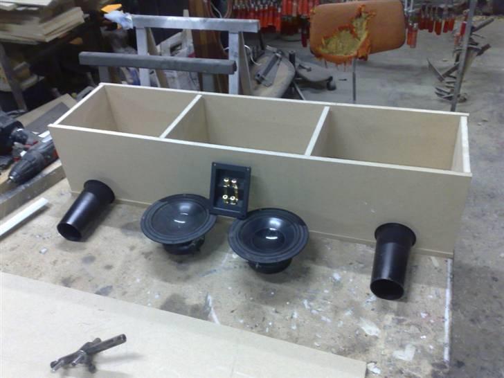 Bandpass Sub med 6" peerless - Alle delene billede 9