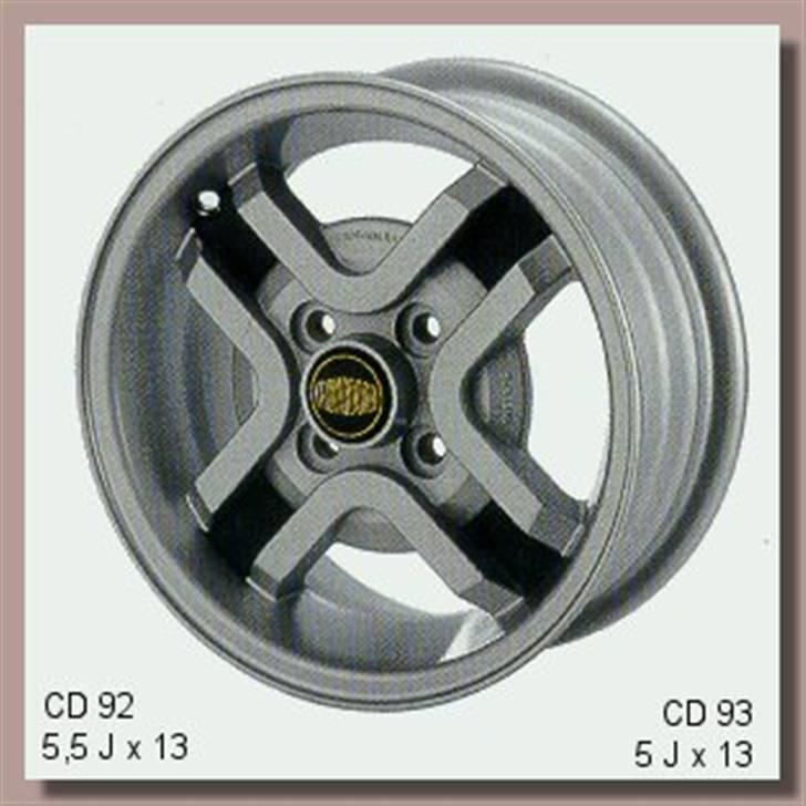 Abarth fælge til maluch  - Som de sikkert så ud da de var nye og forhåbelig kommer til og se ud igen. billede 10