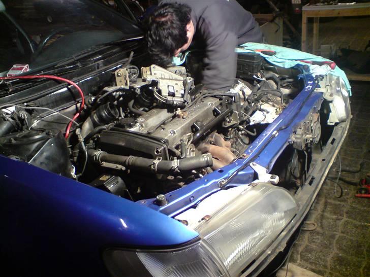 Fra 4AFE til 4AGZE (Kompressor) billede 74