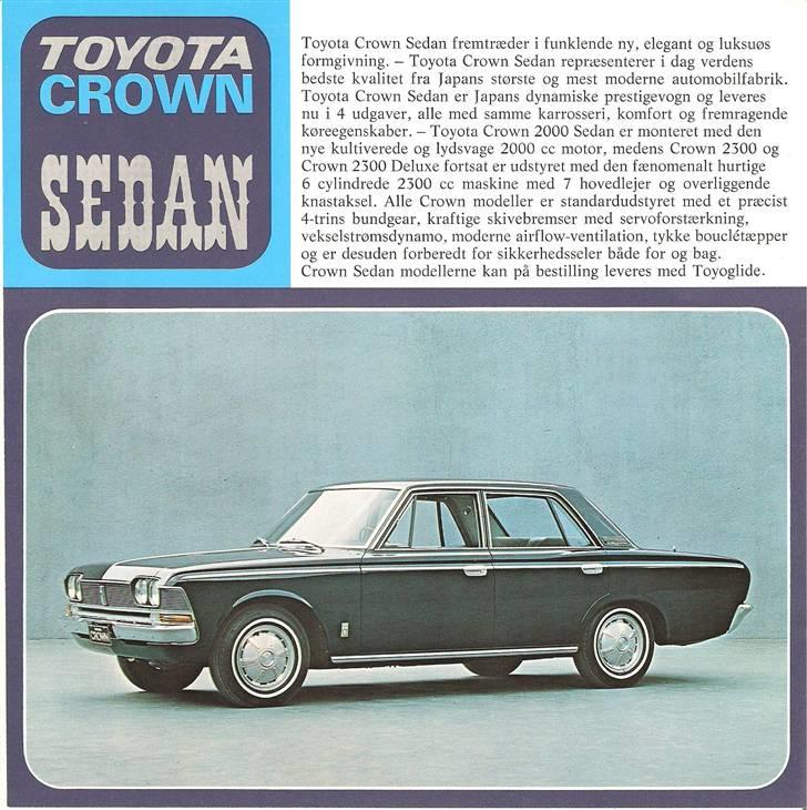 Toyota Crown mk III Brochurer..... - 2. billede 2