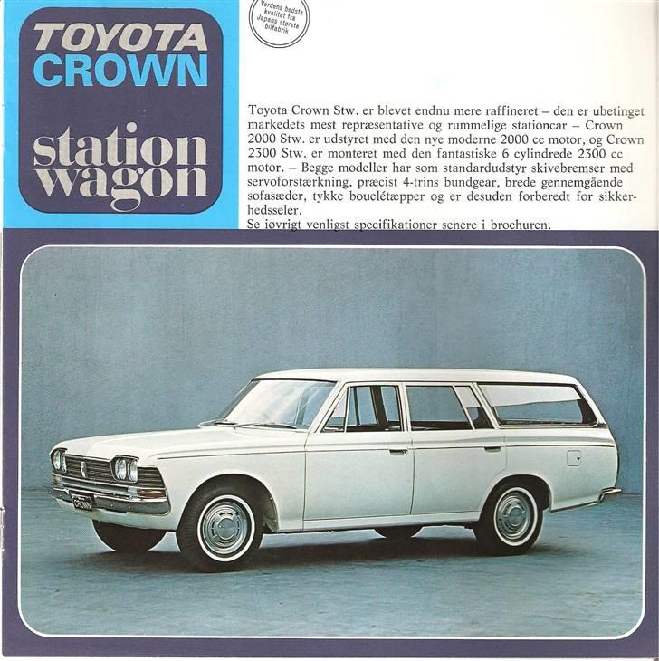 Toyota Crown mk III Brochurer..... - 3. billede 3