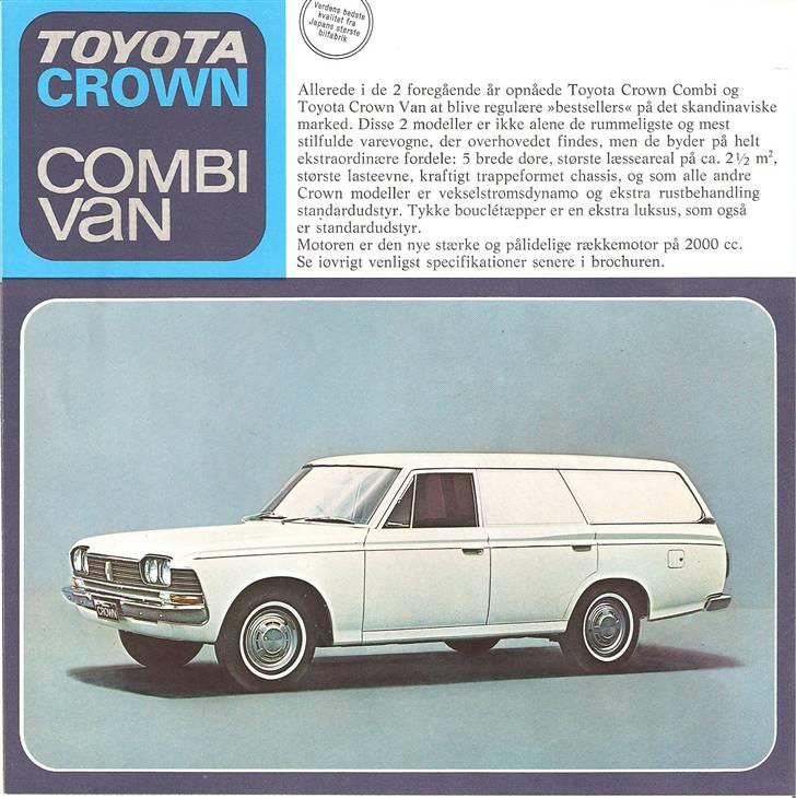 Toyota Crown mk III Brochurer..... - 4. billede 4