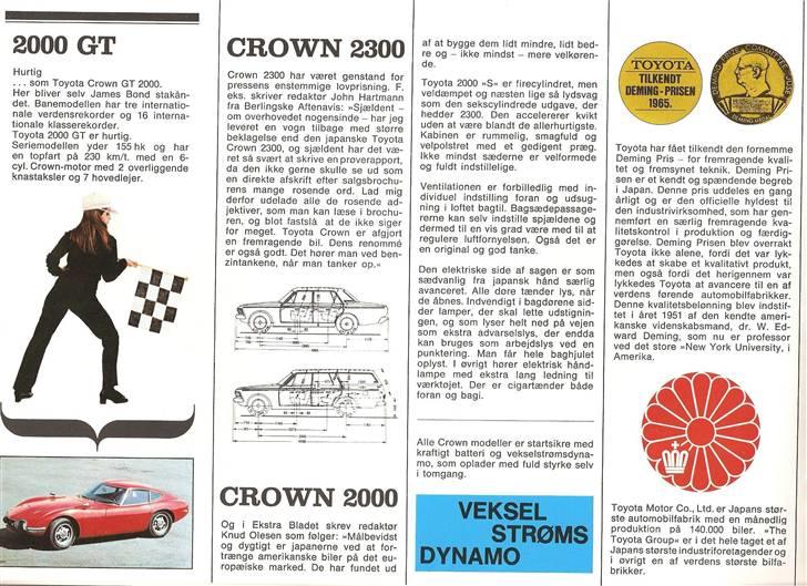 Toyota Crown mk III Brochurer..... - 17. billede 17