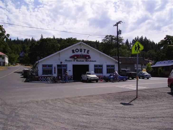 Lidt billeder fra en bilautists USA rejser! - Et lille sted vi kom forbi, hvor de var meget glade for Porsche og VW. billede 4