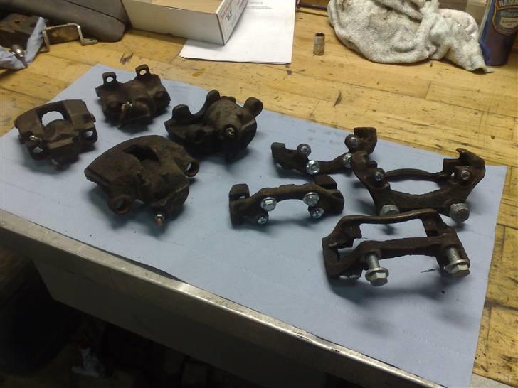 Sandblæsning og lakering af Bremsekalibre. billede 1