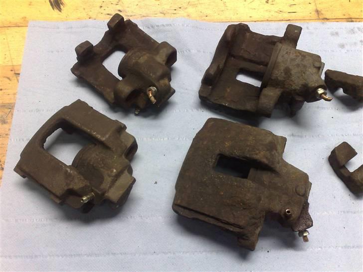 Sandblæsning og lakering af Bremsekalibre. billede 3