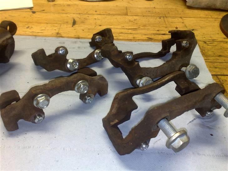 Sandblæsning og lakering af Bremsekalibre. billede 4