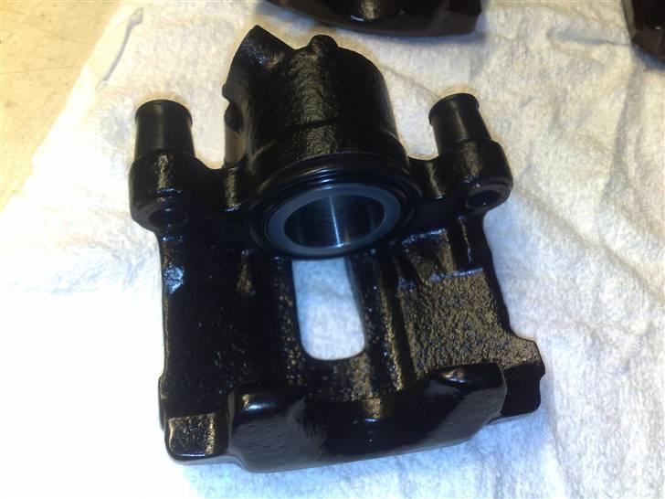 Sandblæsning og lakering af Bremsekalibre. billede 16