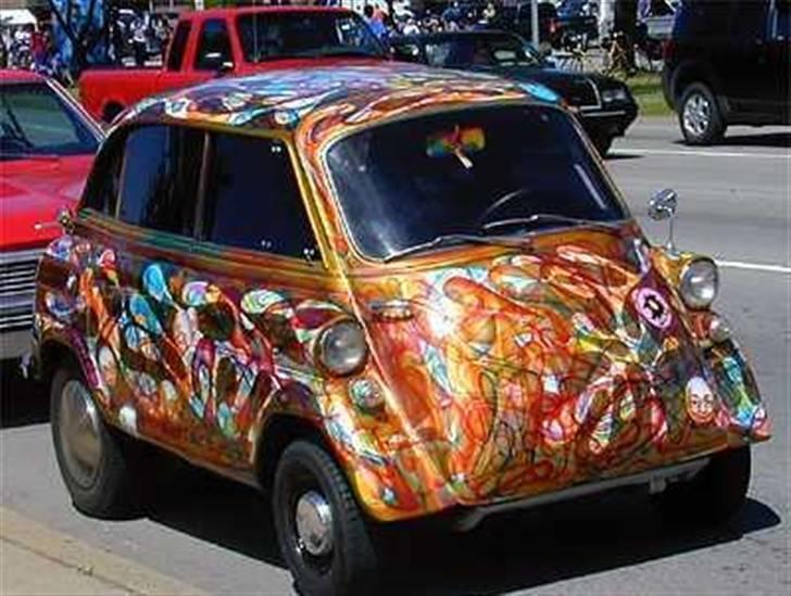 BMW Billeder - Opdateres løbende -  - BMW Isetta - sygt paint job.. billede 190