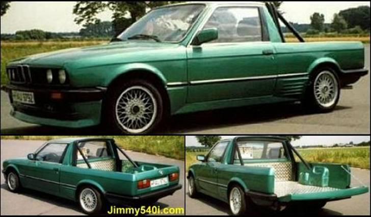 BMW Billeder - Opdateres løbende -  - BMW E30 pick up med BBS skørtesæt, fed bil :) billede 266