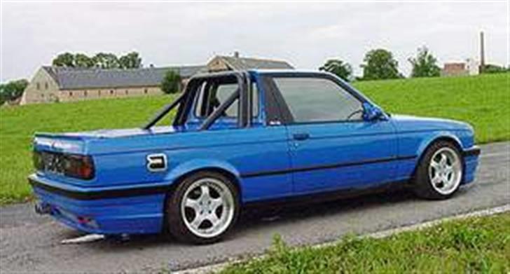 BMW Billeder - Opdateres løbende -  - BMW E30 Pich up - dette eksemplar er vist bygget over en TC Baur... billede 280