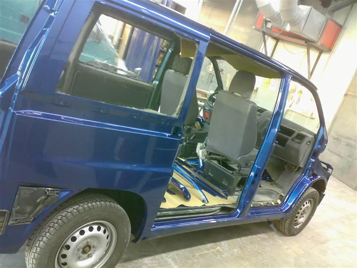 Min arbejdsplads (autolaker) - Ny malet vito i metal blå billede 23