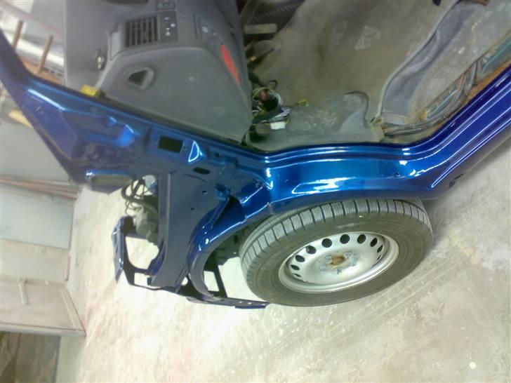 Min arbejdsplads (autolaker) - Ny malet vito i metal blå billede 25