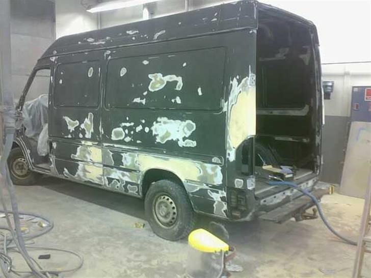 Min arbejdsplads (autolaker) - Gammel skæv sprinter :D billede 32
