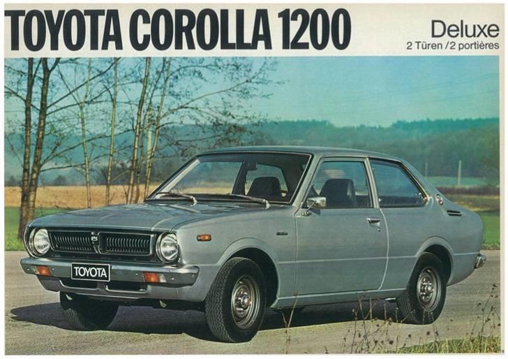 Toyota modeller i 1976 - Corolla KE30, et kendt ansigt fra 70'erne, teknisk lig KE20, men med moderne design billede 3