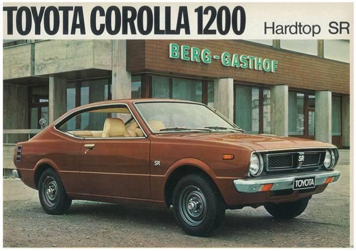 Toyota modeller i 1976 - KE35 Hardtop, fandtes udenfor Danmark også som TE37 med 1600 DOHC motor billede 5