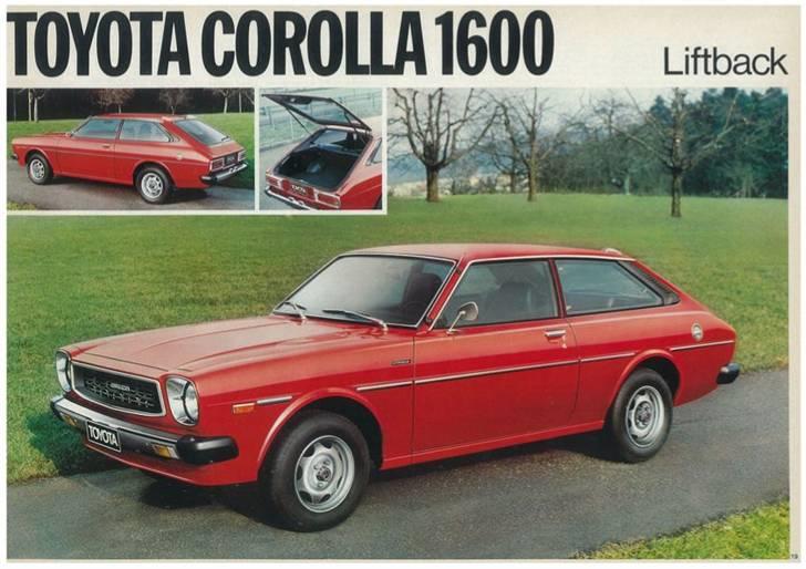 Toyota modeller i 1976 - TE51 fandtes i Danmark både som DX og i en GSL udgave med 2T-B motor billede 8