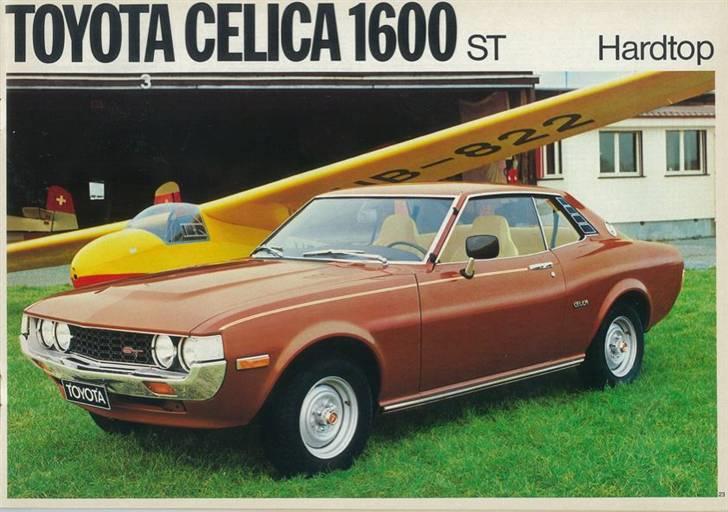 Toyota modeller i 1976 - TA23 afløste TA22 med de spidse blinklygter, fandtes også i DK som 2-liters RA23 (ST) billede 10