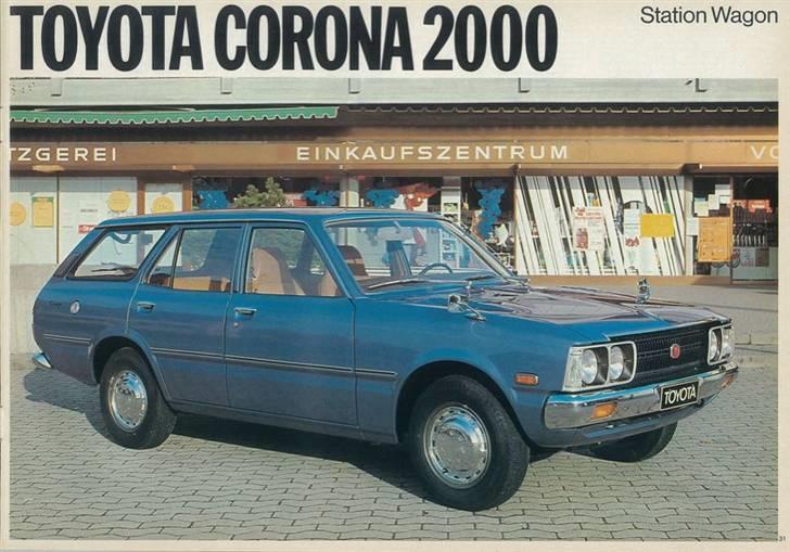 Toyota modeller i 1976 - RT118 stationcar med 2000 motor på 89HK, fandtes også med flere mindre motorer billede 14