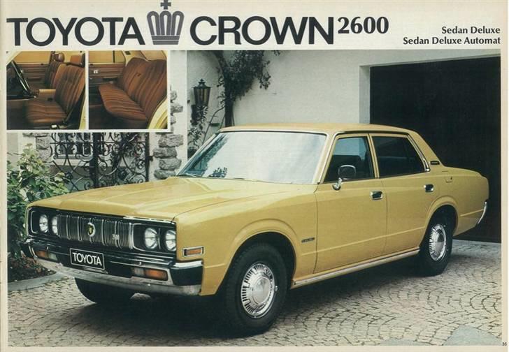 Toyota modeller i 1976 - MS85, Toyota's absolutte krone, de første Crown modeller blev ikke eksporteret billede 16