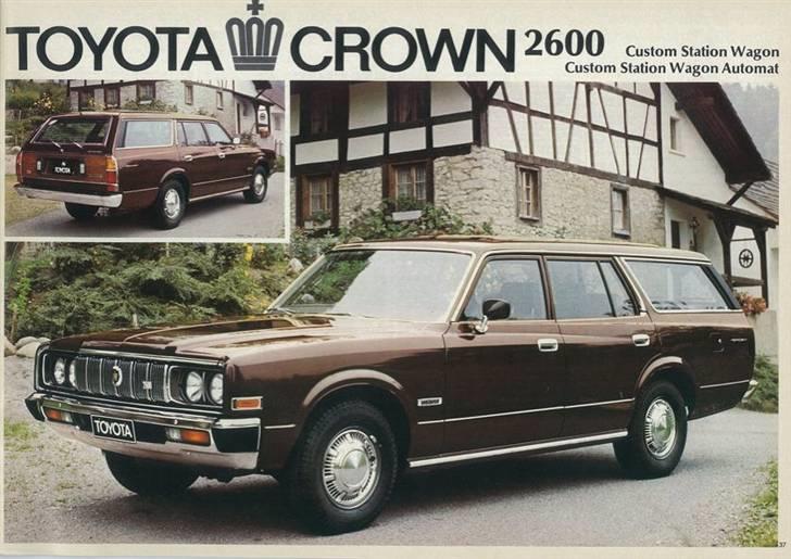 Toyota modeller i 1976 - MS83, dengang luksus for eliten, fyldt med alt i udstyr og 4- eller 6-cylindret motor billede 17