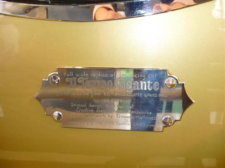 Il Tempo Gigante - Et lille signerings skilt billede 9